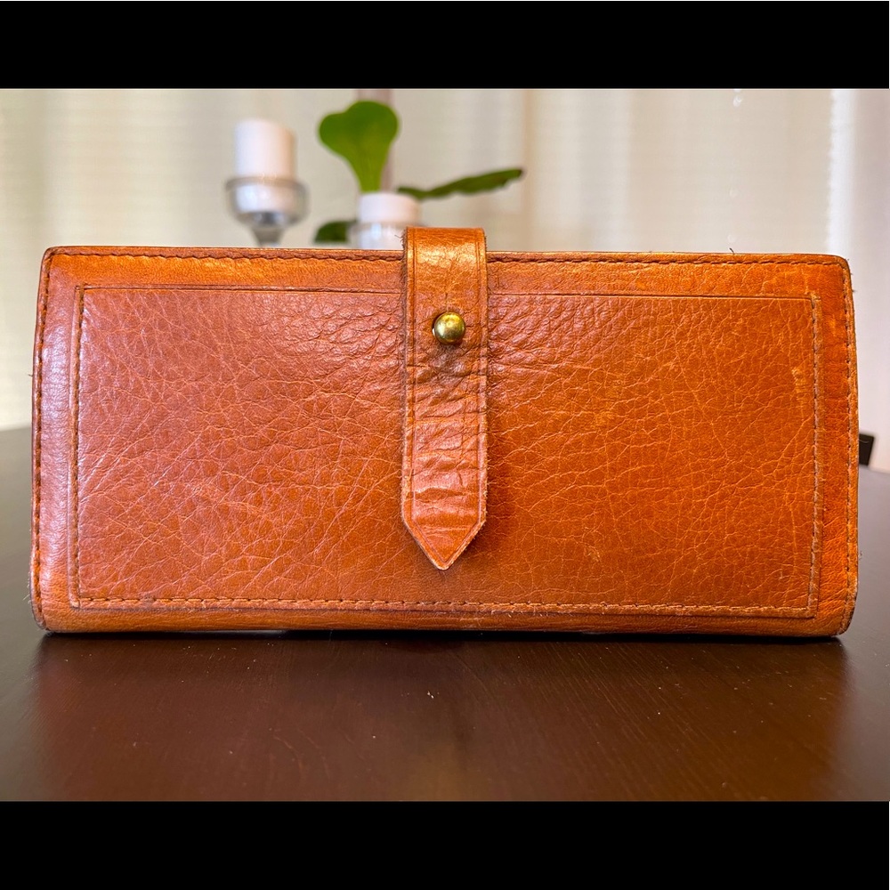 Madewell The Post Wallet - English Saddle